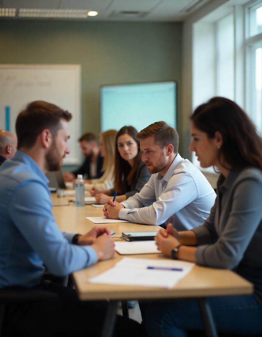 Students learning together